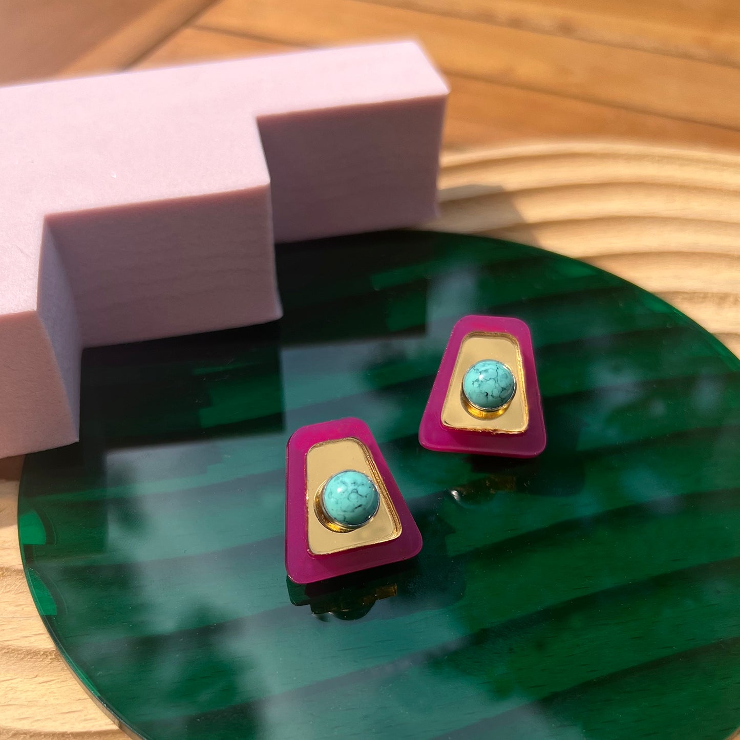 Deco Stud Earrings