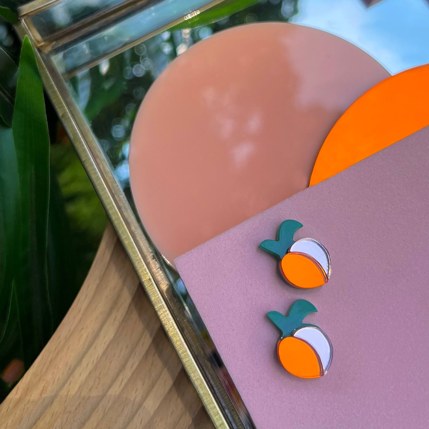 Georgia Peach Studs
