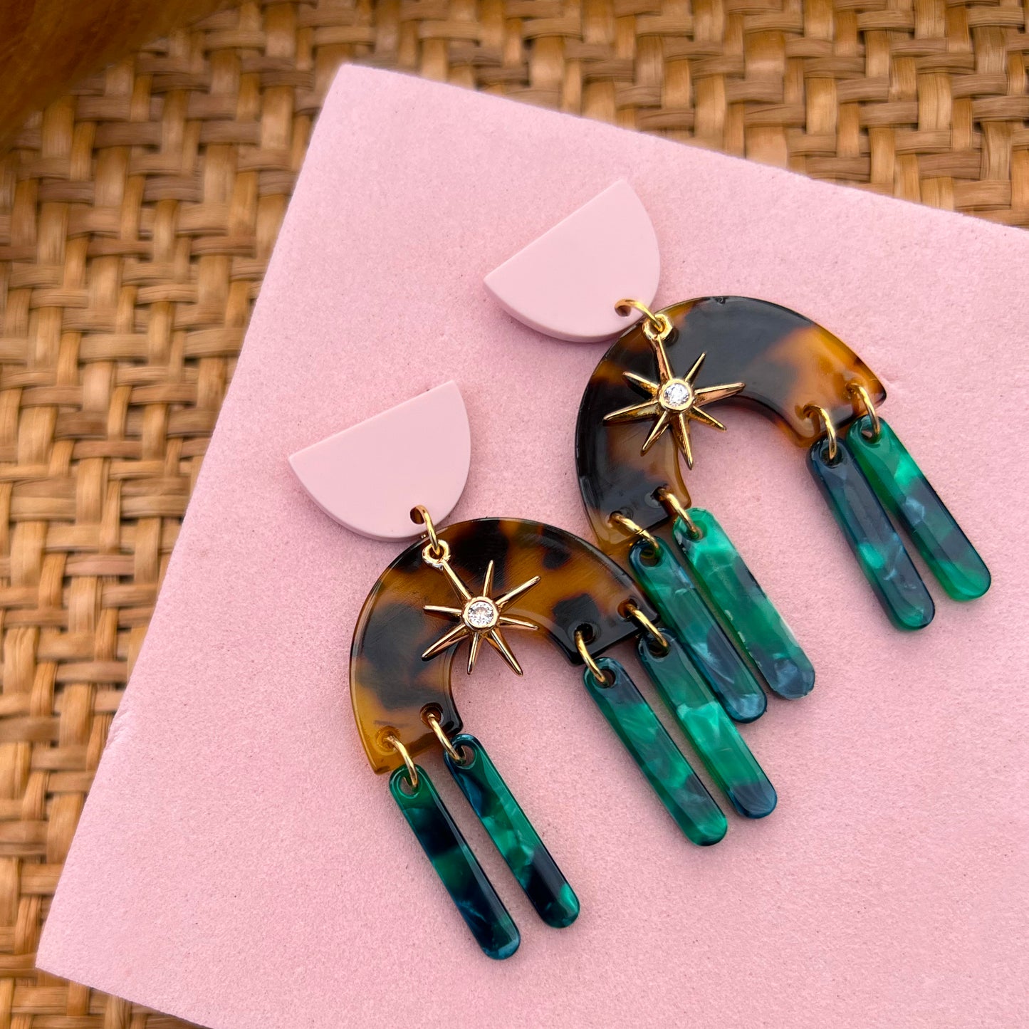 Deco Star Glam Fringe Dangles