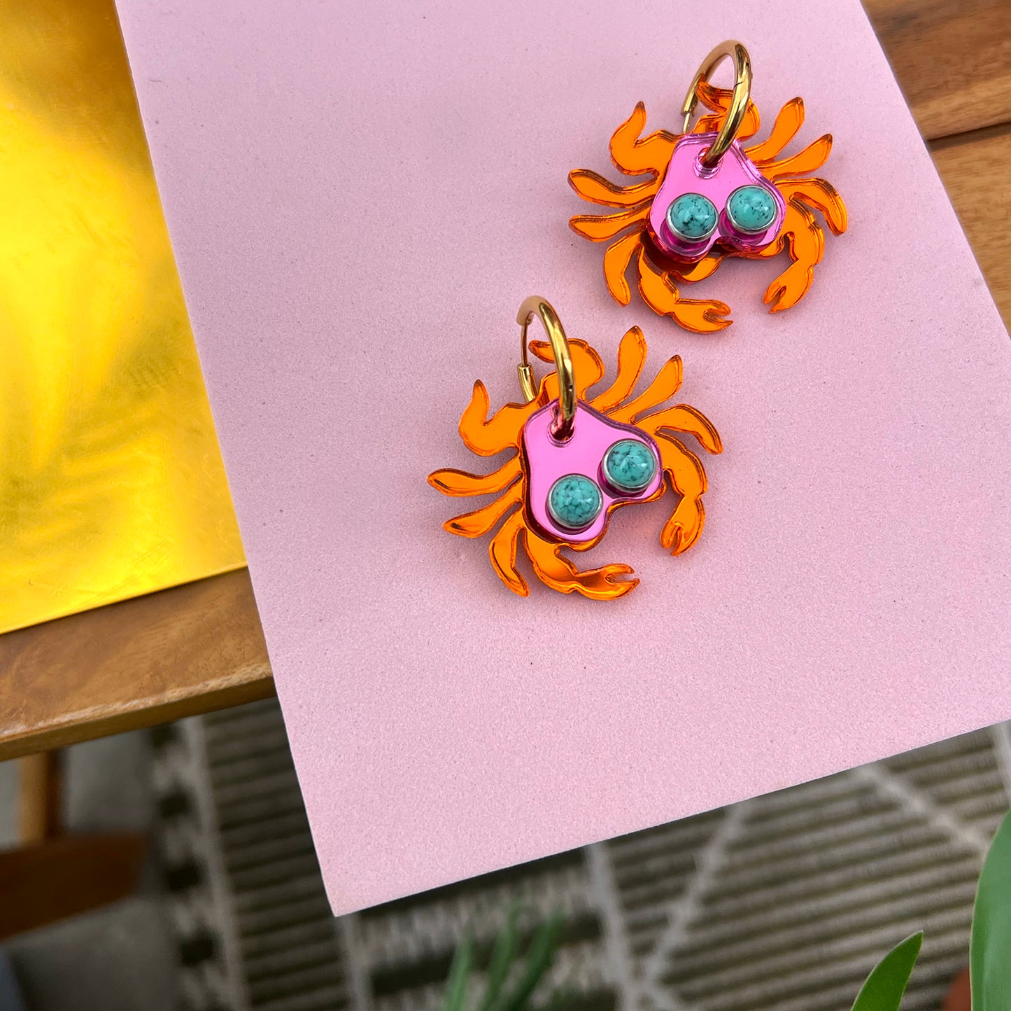 Crab Earrings
